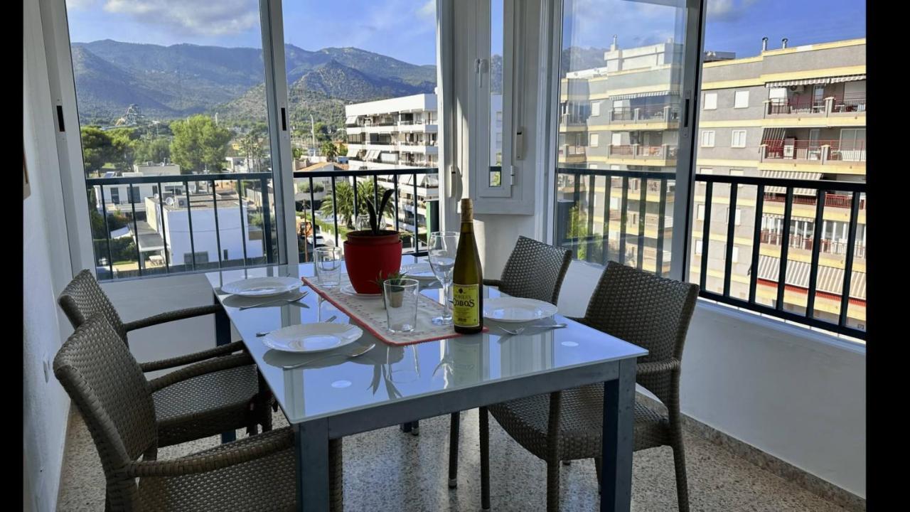 Piso A Pie De Playa Con Piscina Y Vistas Al Mar Appartement Benicàssim Buitenkant foto